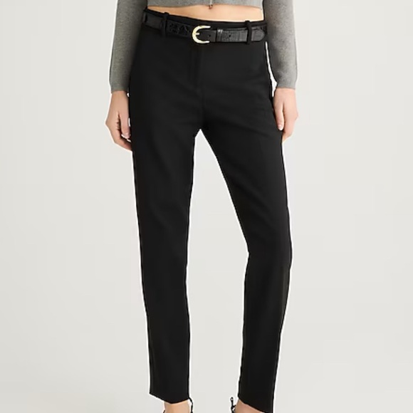 J. Crew Cameron Slacks in Black, Size 4 - Picture 2 of 10